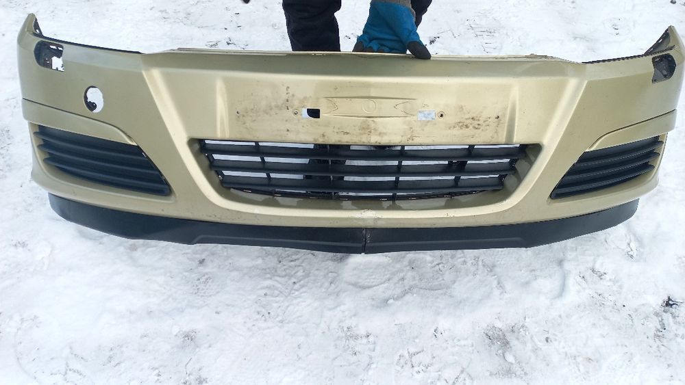 Opel Astra h 3 zderzak przód 04-07 przedni złoty z40h