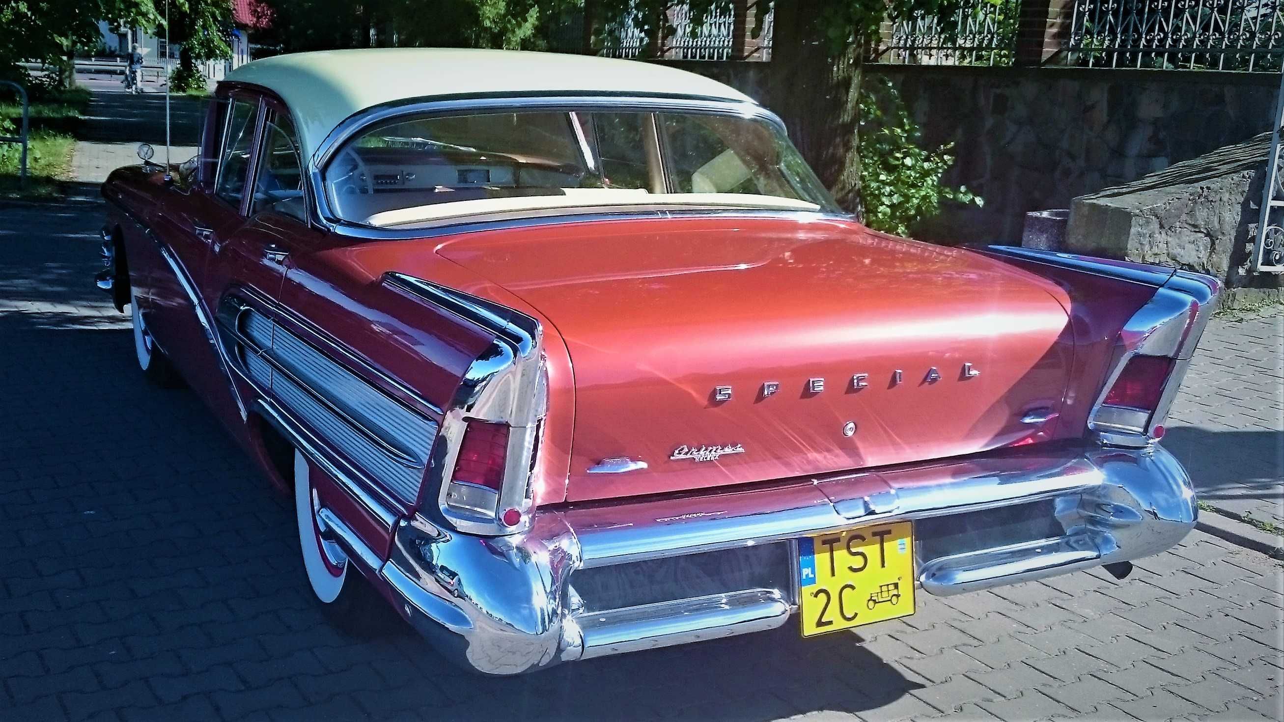 Auto do ślubu Buick Special'58 samochód na wesele