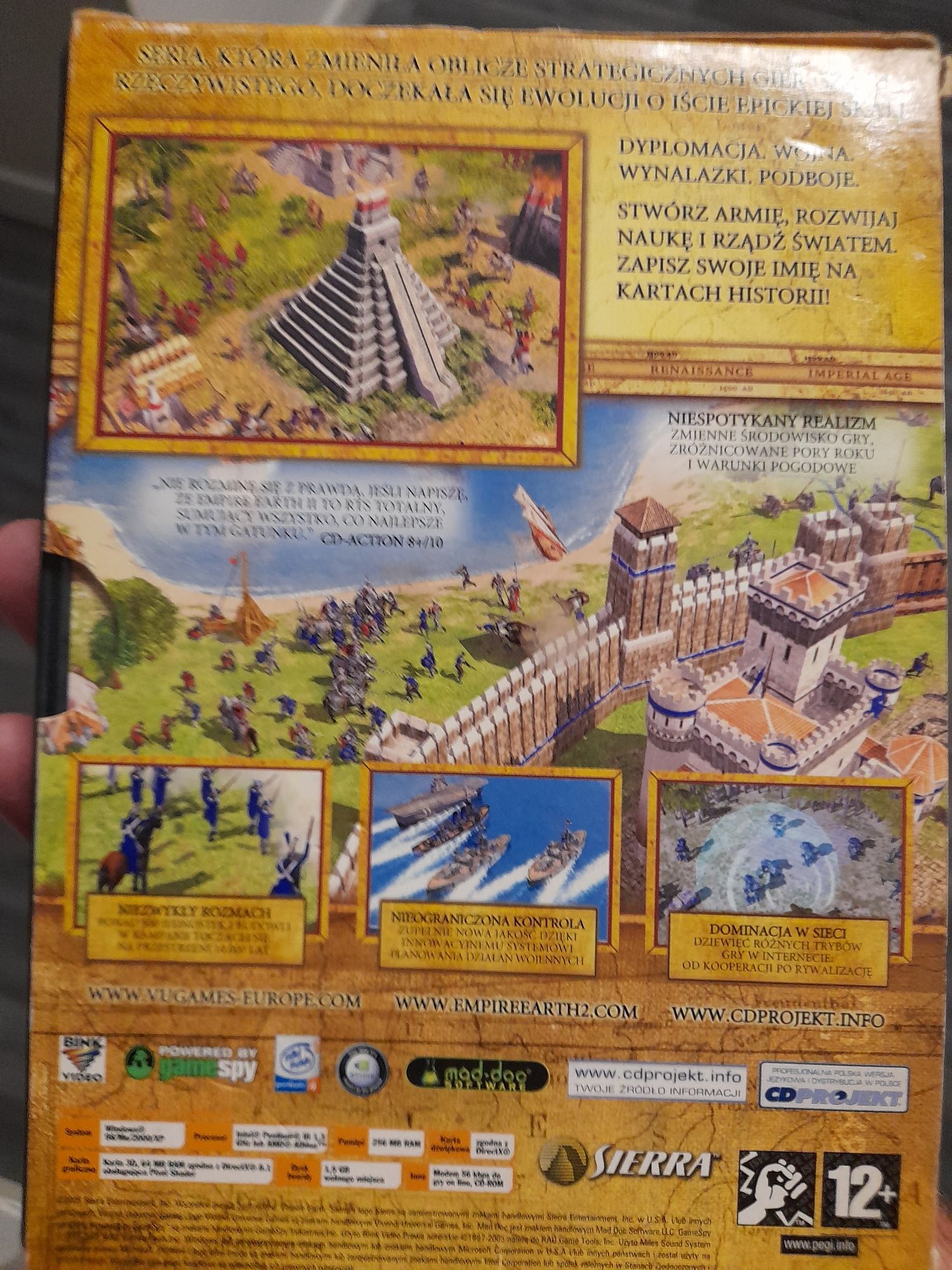 Gra EMPIRE EARTH 2 PC  Polska wersja jezykowa