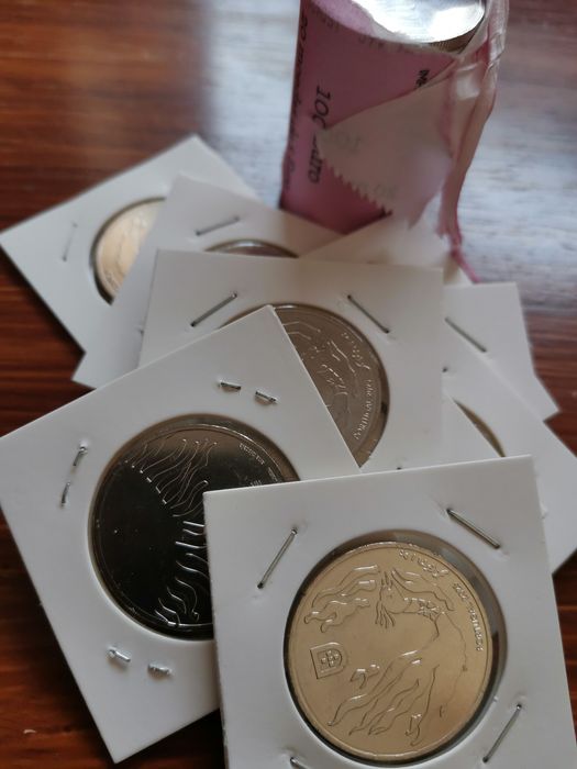 Moeda Fénix de coleção criaturas Mitologia