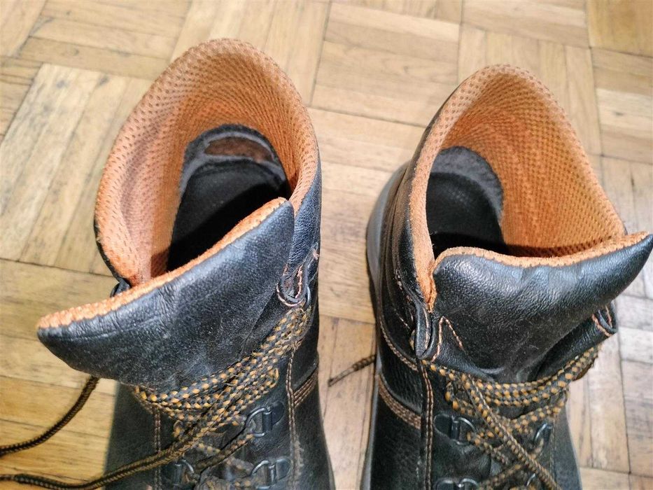 Buty robocze Willax Safety&More, r.41/27cm, skóra, wzmacniane czubki