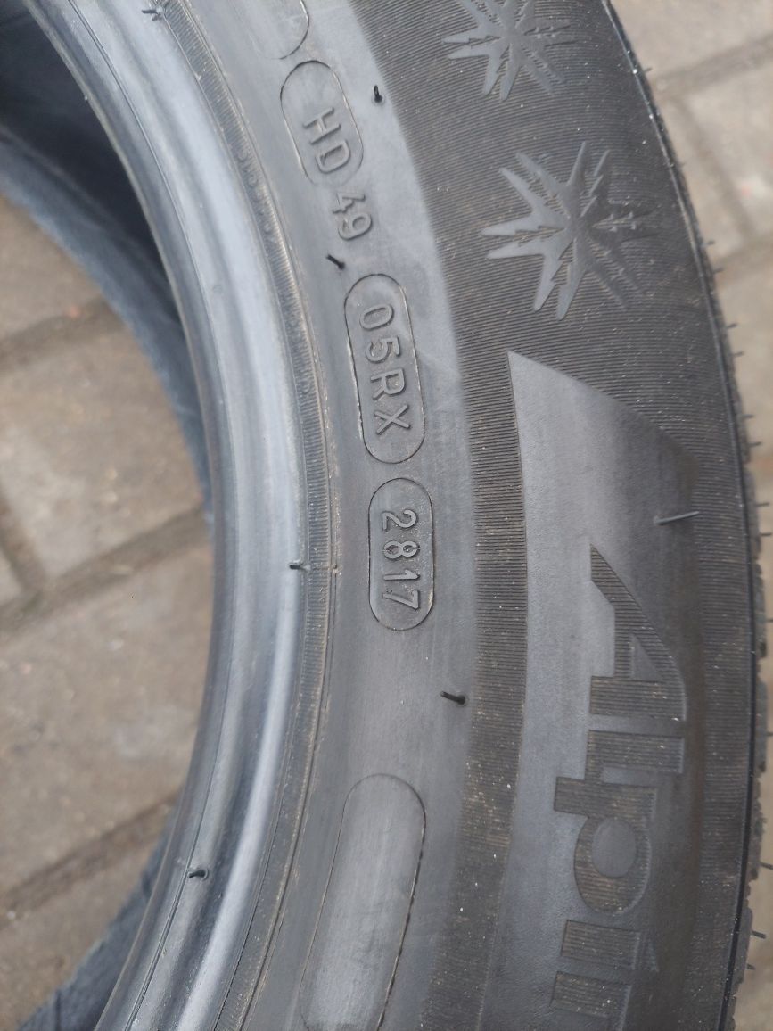 1x opona pojedyncza 215 60 R16 99H Michelin Alpin 5 ok.7.5mm
