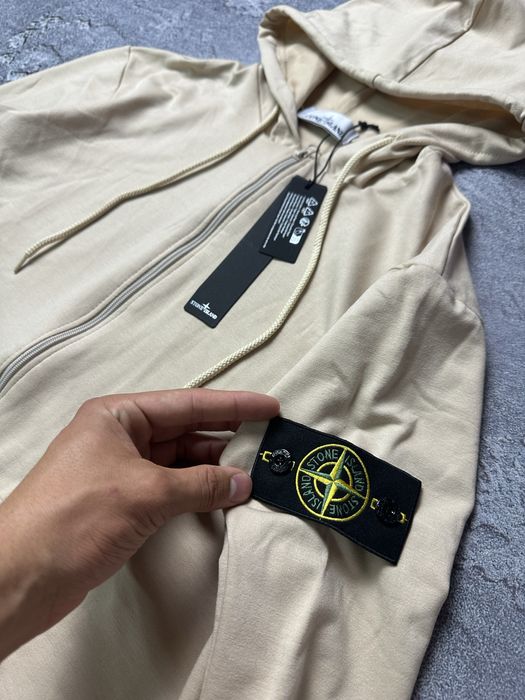 Зіп худі бежева Stone Island | Аунтефік ОЛХ ДОСТАВКОЮ!