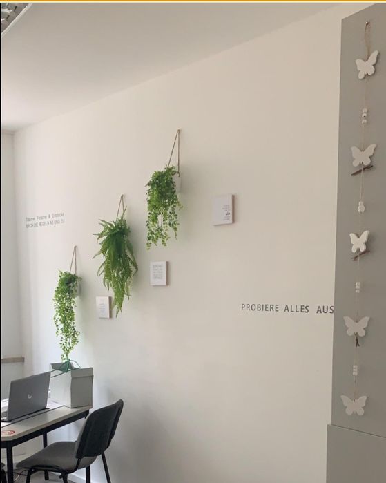 Komplet 3 nowych doniczek wiszących na ścianę w stylu boho loft balkon