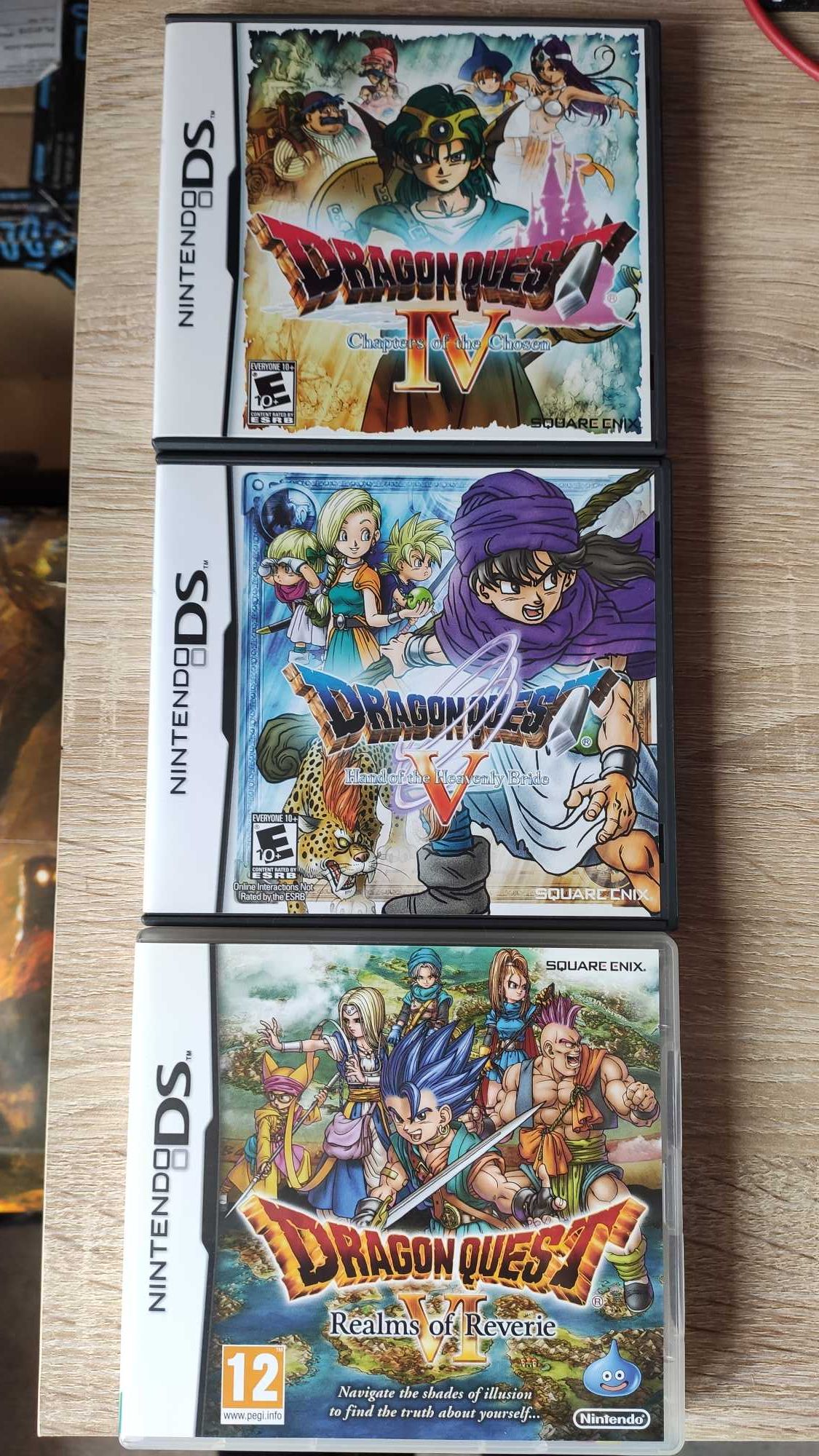 Dragon Quest IV, V i VI (Nintendo DS) - UNIKAT