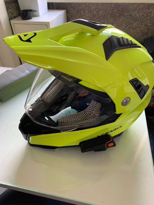 capacete moto com  intercomunicador