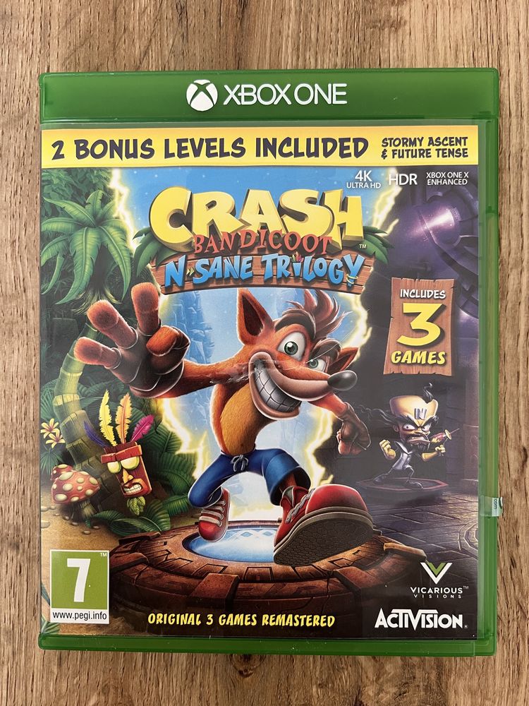 Gra Xbox One Crash Bandicoot Śliczna !!!