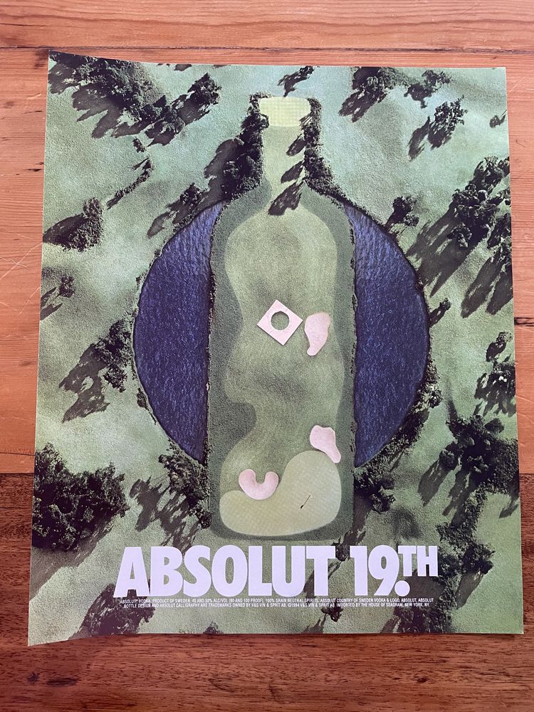 Cartazes Absolut Vodka Publicidade Vintage