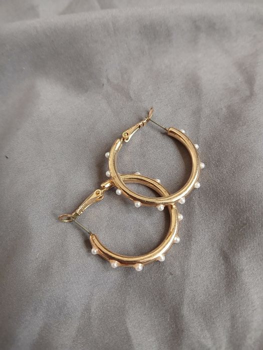 Kolczyki koła złote