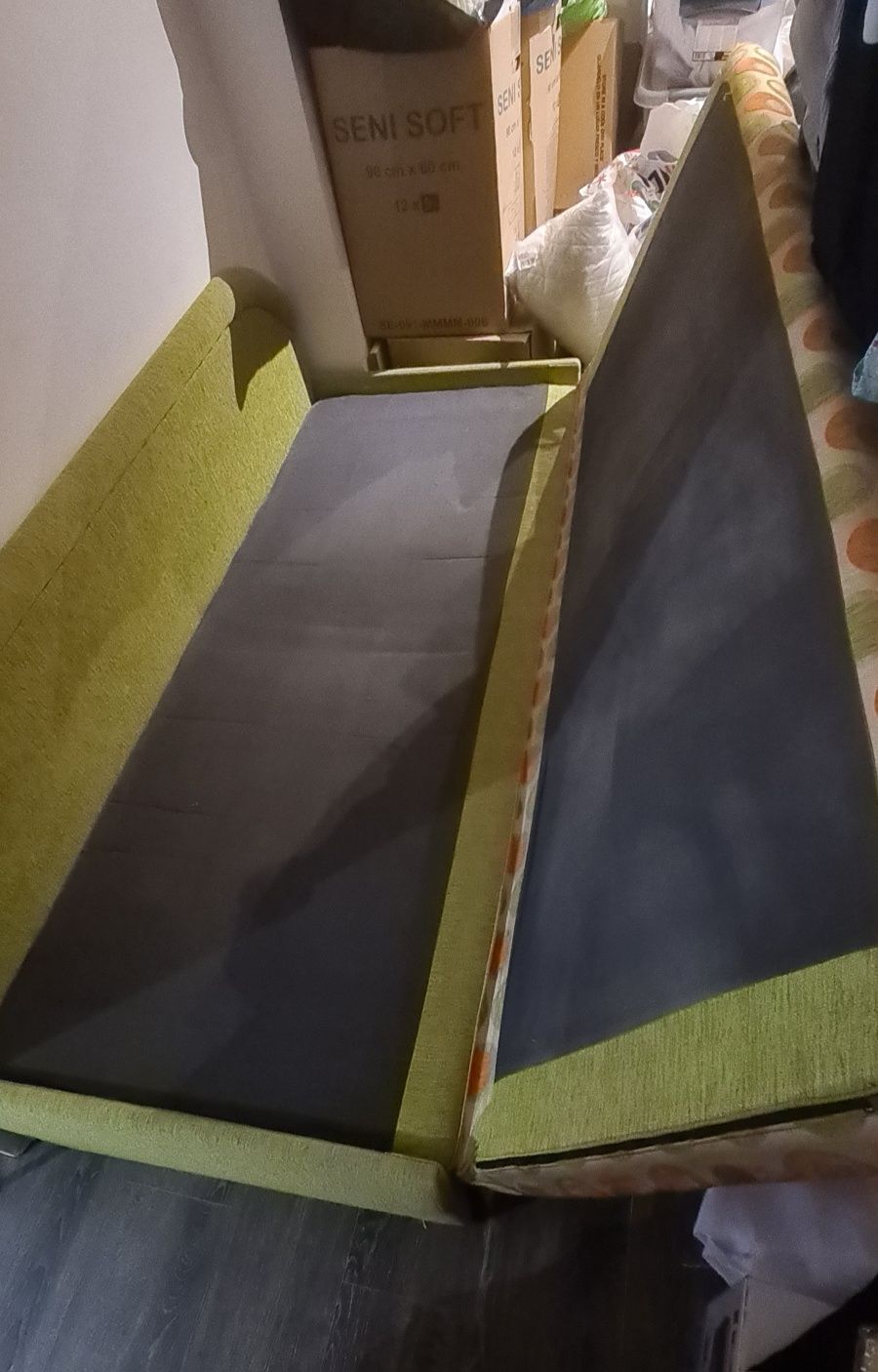 Łóżko rozkładane tapczan