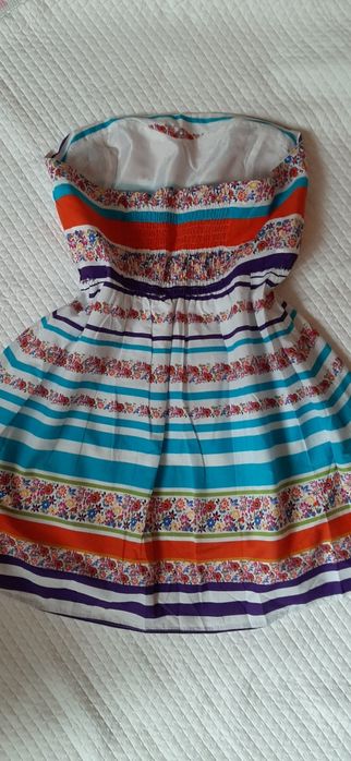 Sukienka letnia boho w kwiaty rozmiar S/M