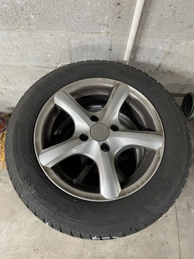 Koła, 4x felga ATT r14 4x100 + opony