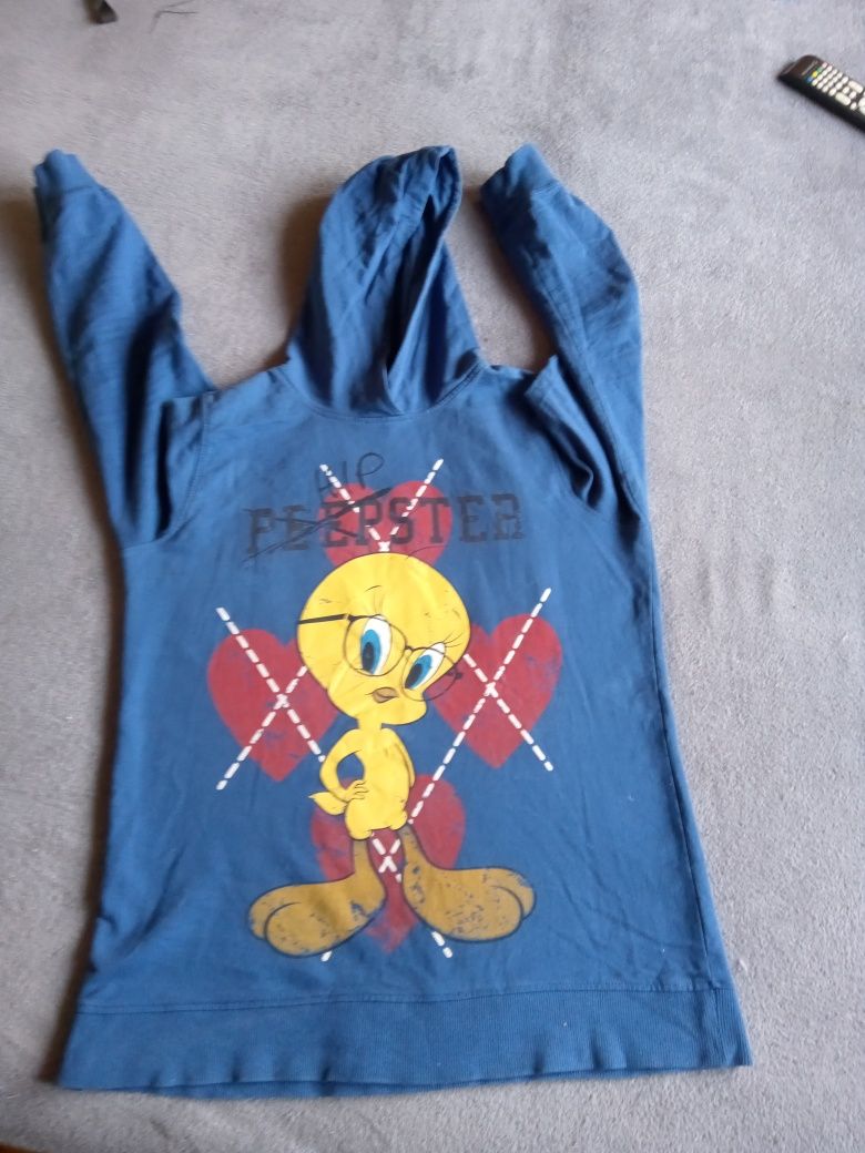 Bluza z kapturem Tweety Warner Bros M C&A bawełna