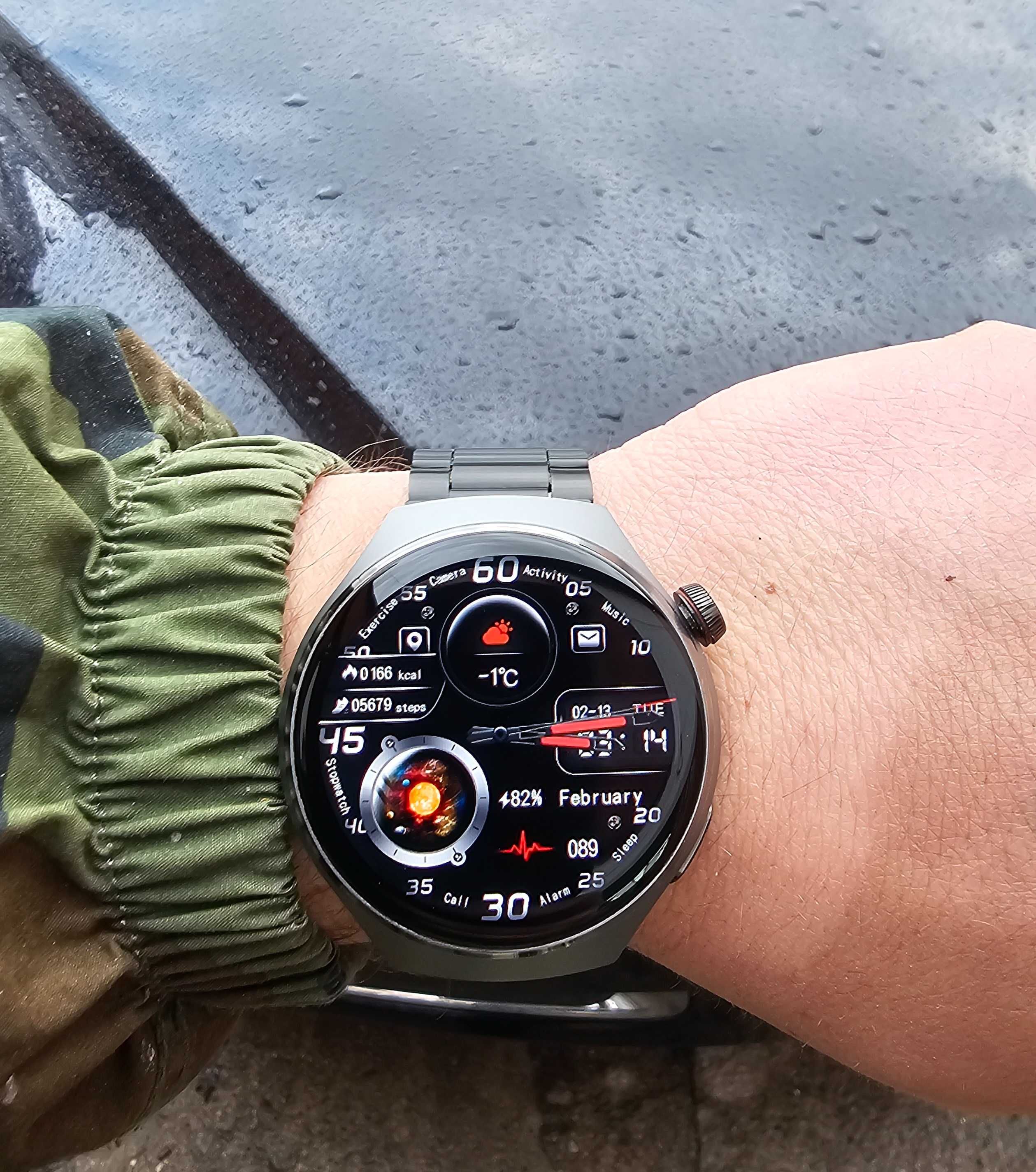 Watch GT 4 PRO smartwach/amoled/3 paski