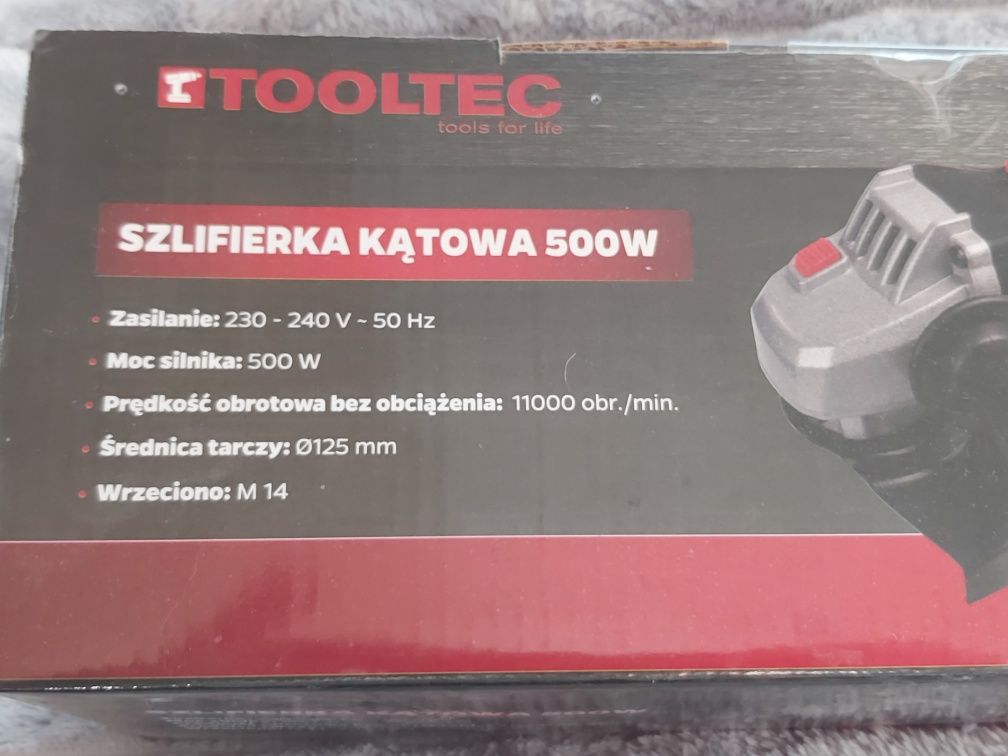 Nowa szlifierka kątowa 500w fi 125