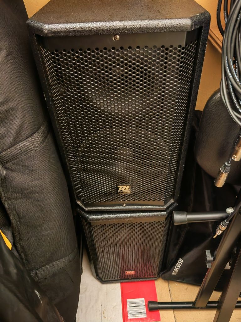 Kolumny aktywne, zestaw 3 w 1, Power dynamics, ld system Dave