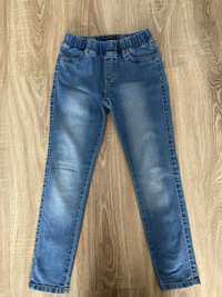 Spodnie Skinny jeansy dziewczynka 134