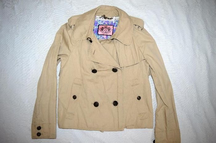 JUICY COUTURE płaszcz kurtka 36 S