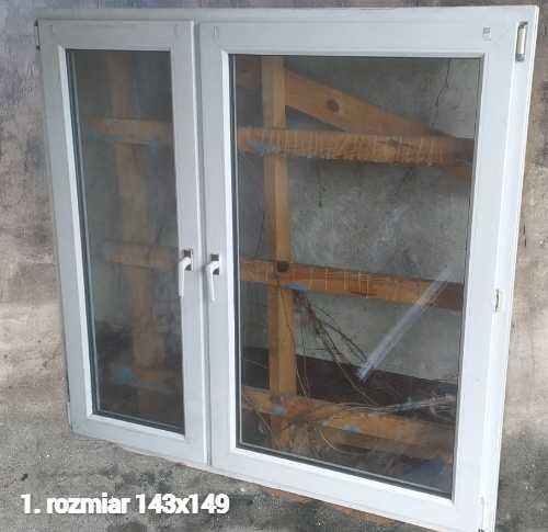 Okna plastikowe dwuszybowe - komplet lub pojedynczo