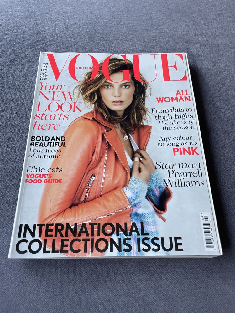 British Vogue UK 2013 september issue Daria Werbowy
