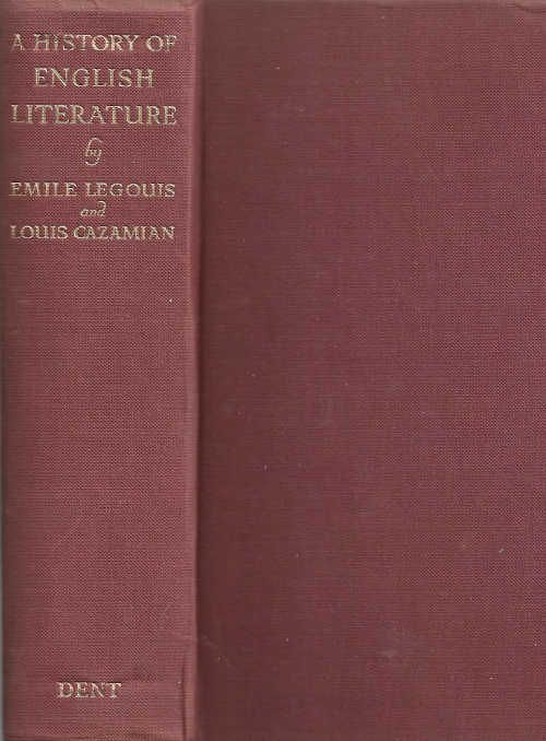 A history of English Literature_Émile Legouis, Louis Cazamian