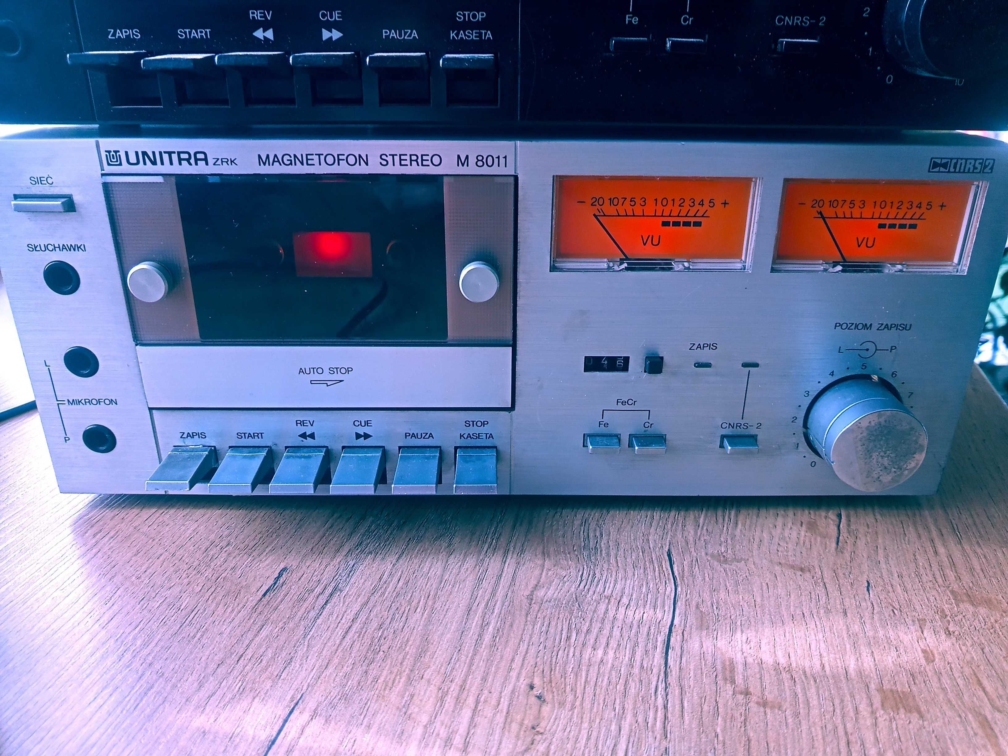 M 8010 - M 8017 Magnetofony kasetowe  unitra