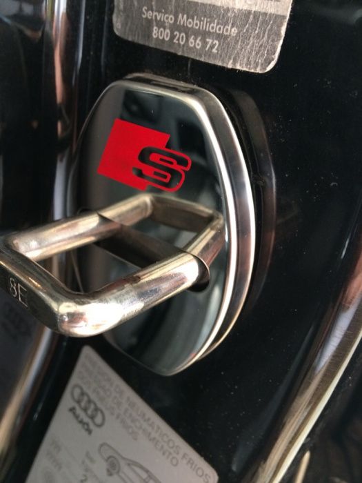 Audi Sline logo (pack de 4 fecho da porta)