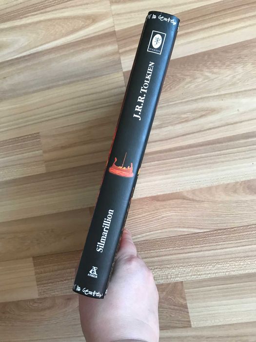 Tolkien Silmarillion Amber czarna seria 2008 wyd. XIV twarda (Hobbit)