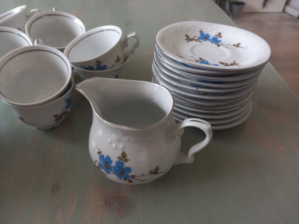Porcelana Karolina zestaw kawowy 12 elementów