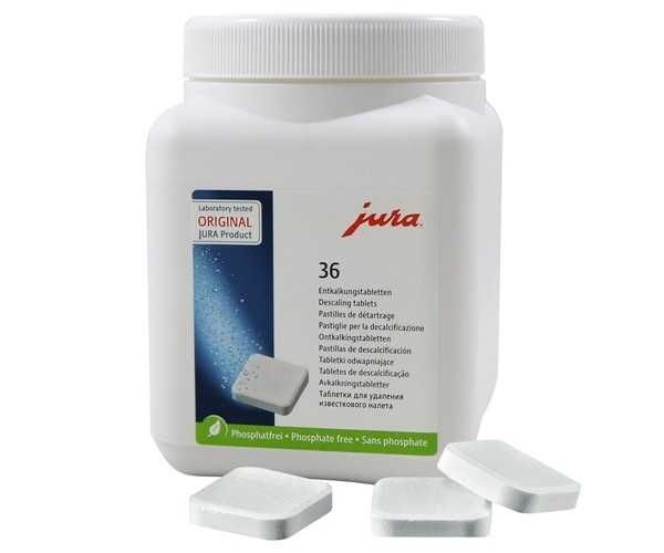 Таблетки Jura для удаления накипи 36шт (Средство от накипи для Jura)