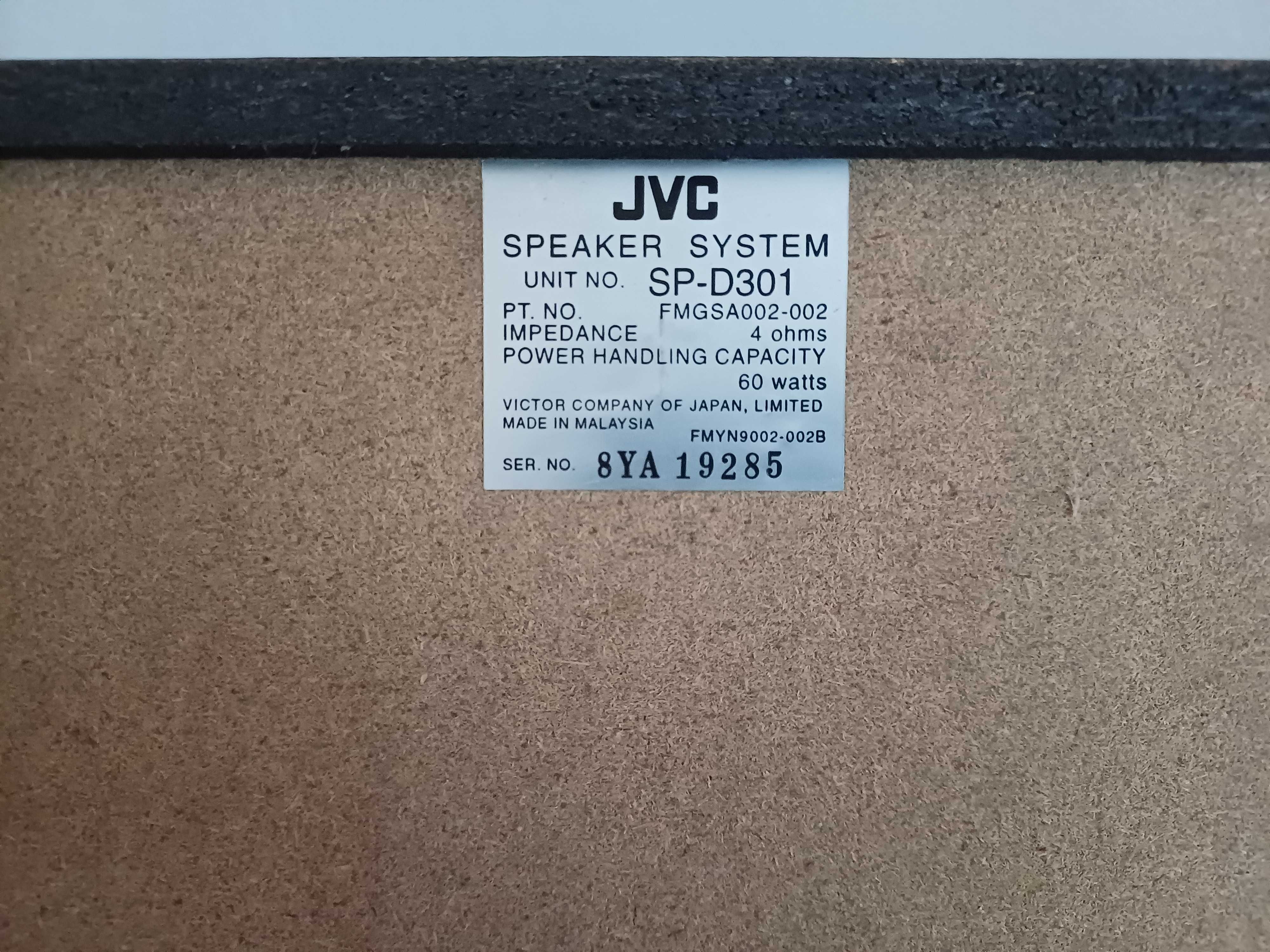 Colunas JVC - SP-D301