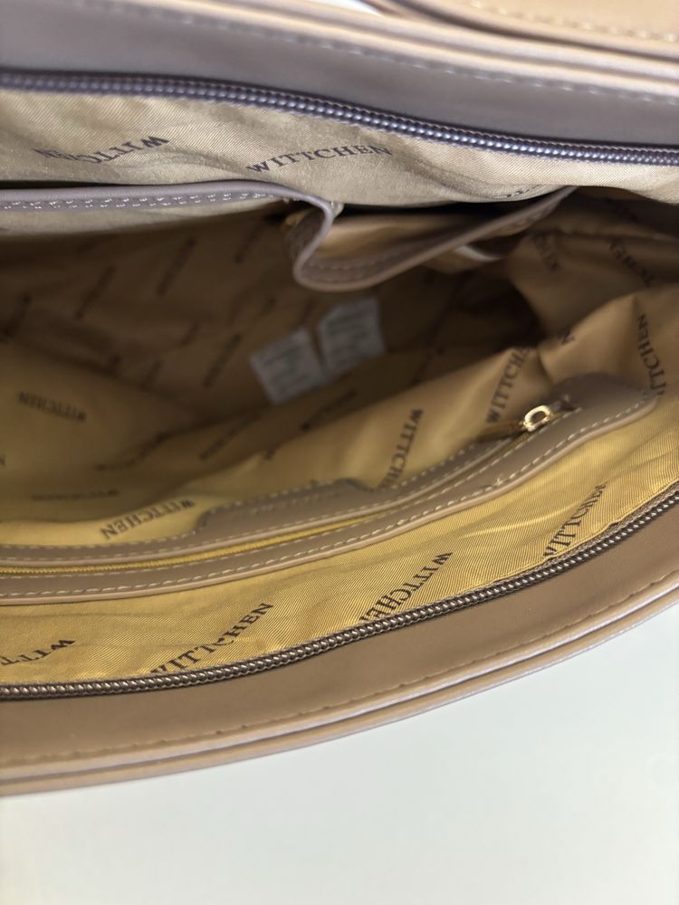 Torebka skórzana Wittchen new 39/30 casual dwa paski