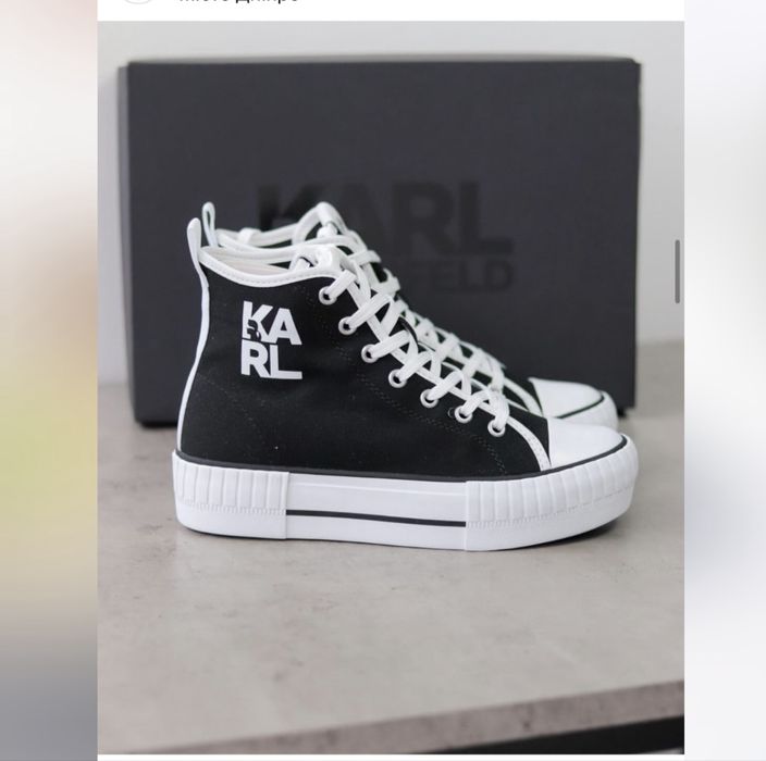Кеди Karl Lagerfeld Kollege Black