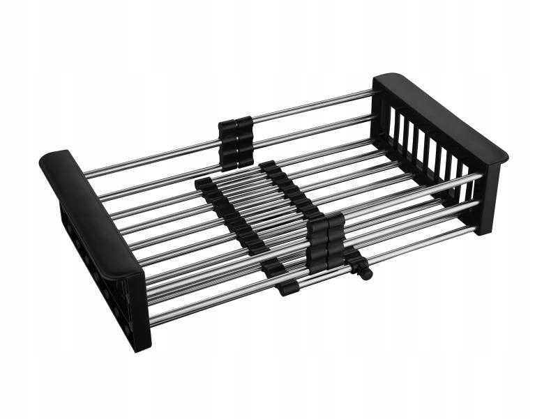 Ociekarka teleskopowa koszyk stalowy do zlewu