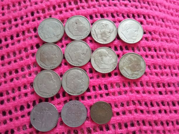 100 lei 1944, 1 гетьман 2000,  1 рубль 1970, 1 рубль 1975, монеты