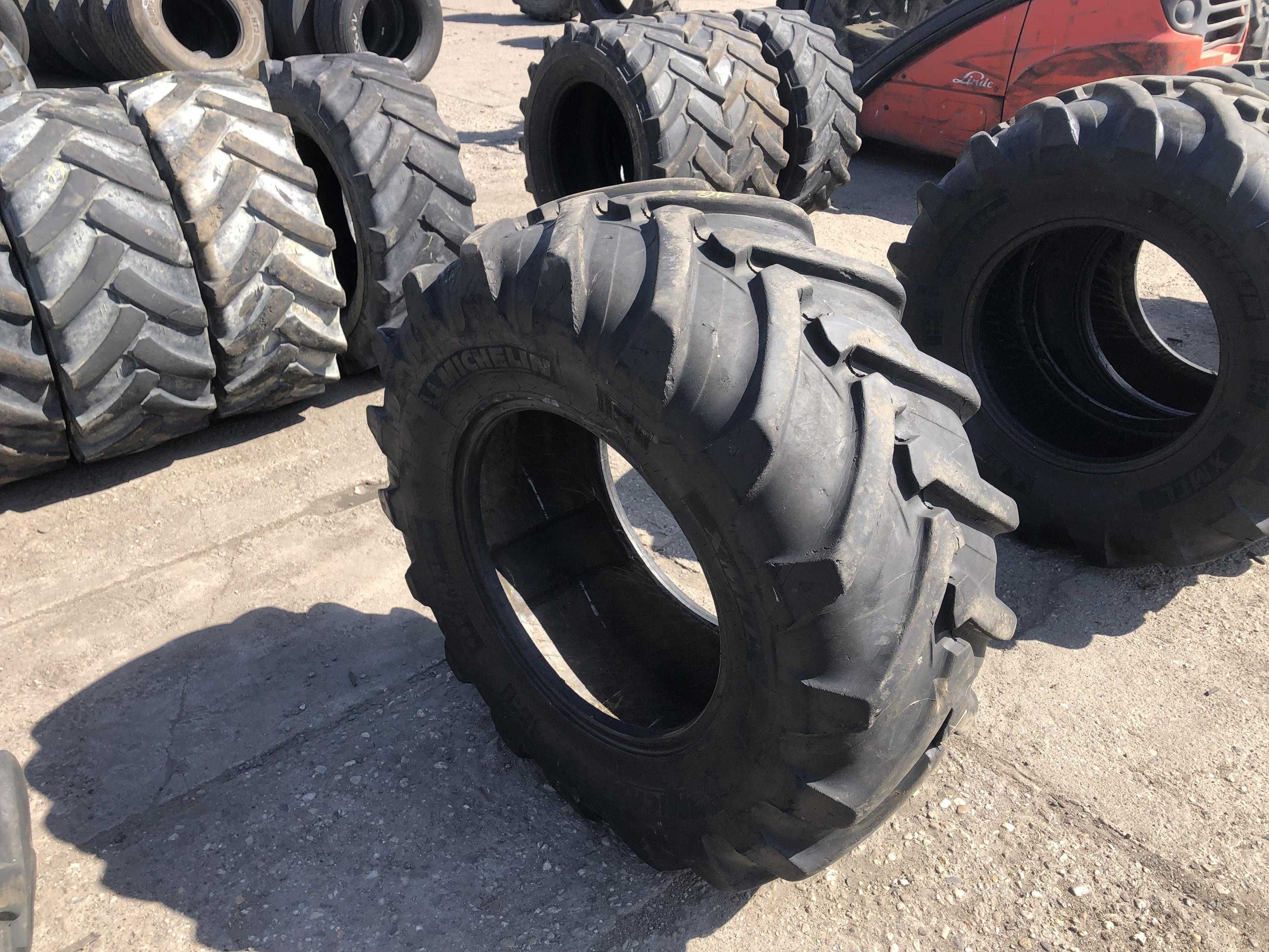 Opona Używana 460/70r24 Michelin XMCL 85% Możliwa Wysyłka 17.5LR24