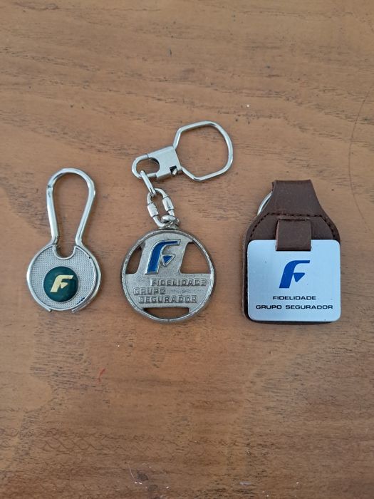 3 Porta-chaves Fidelidade Seguros