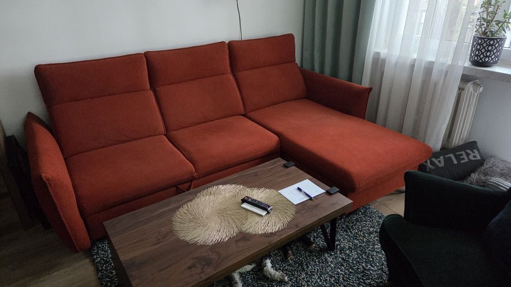 Narożnik z funkcją spania