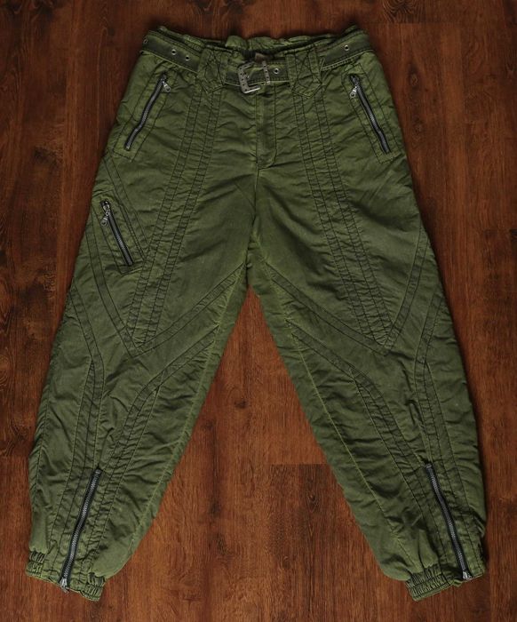 The North Face Vintage 90-s Y2K Avant Garde Stone Washed Ski Pants L p