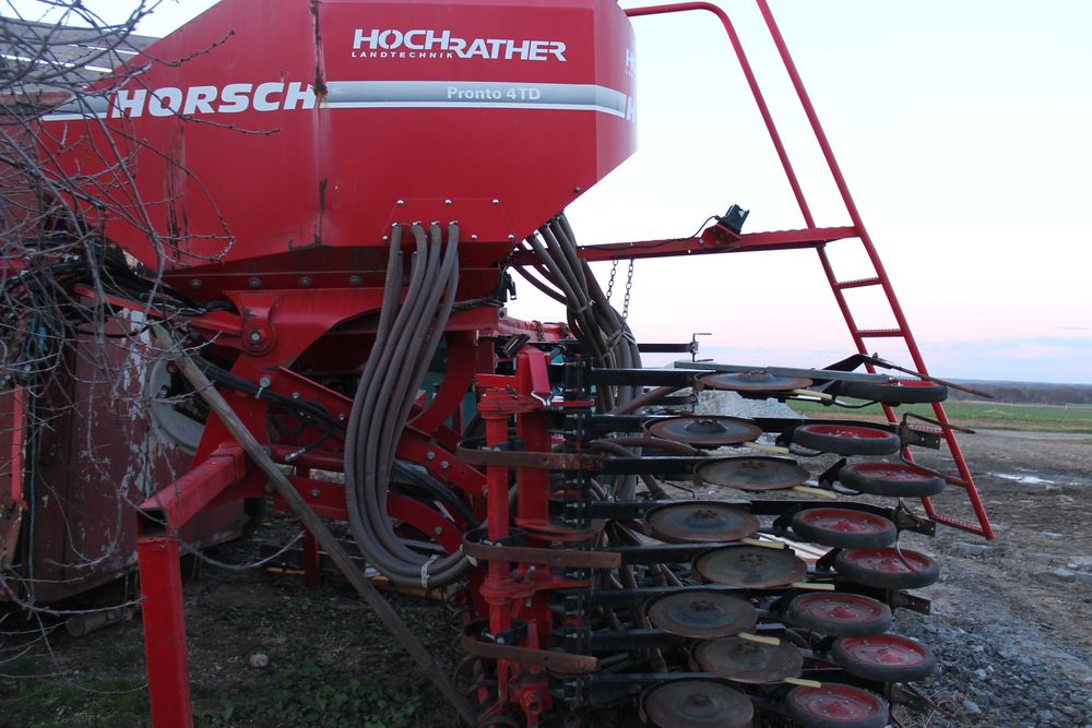 siewnik horsch pronto TD 4 metry na Tigera