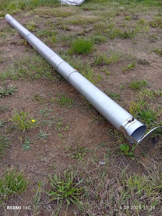 Sprzedam komin wentylacyjny z kwasòwki z daszkiem