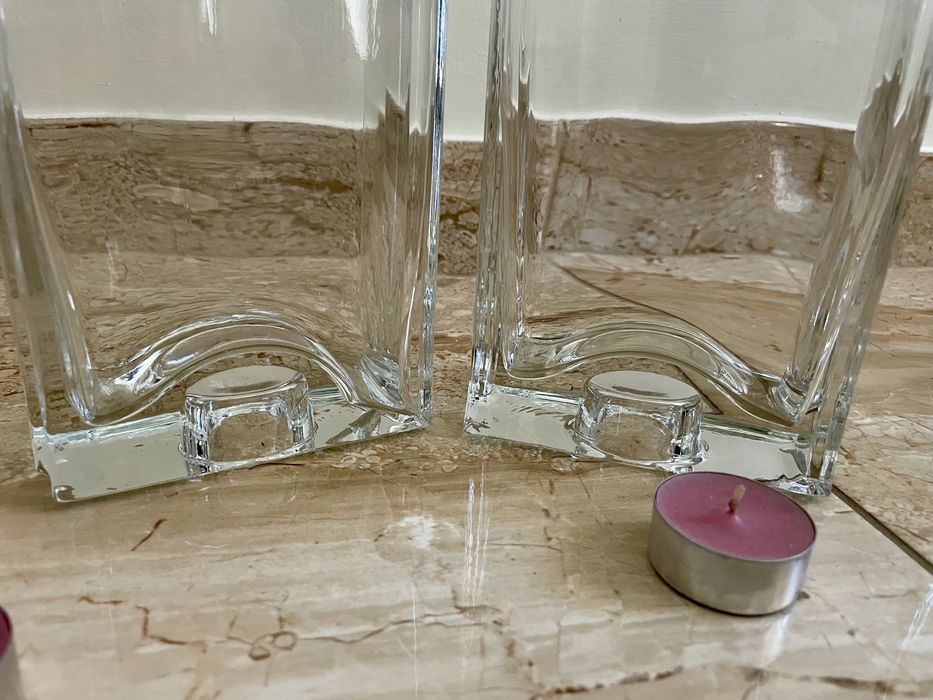 Conjunto de 3 jarras de cristal