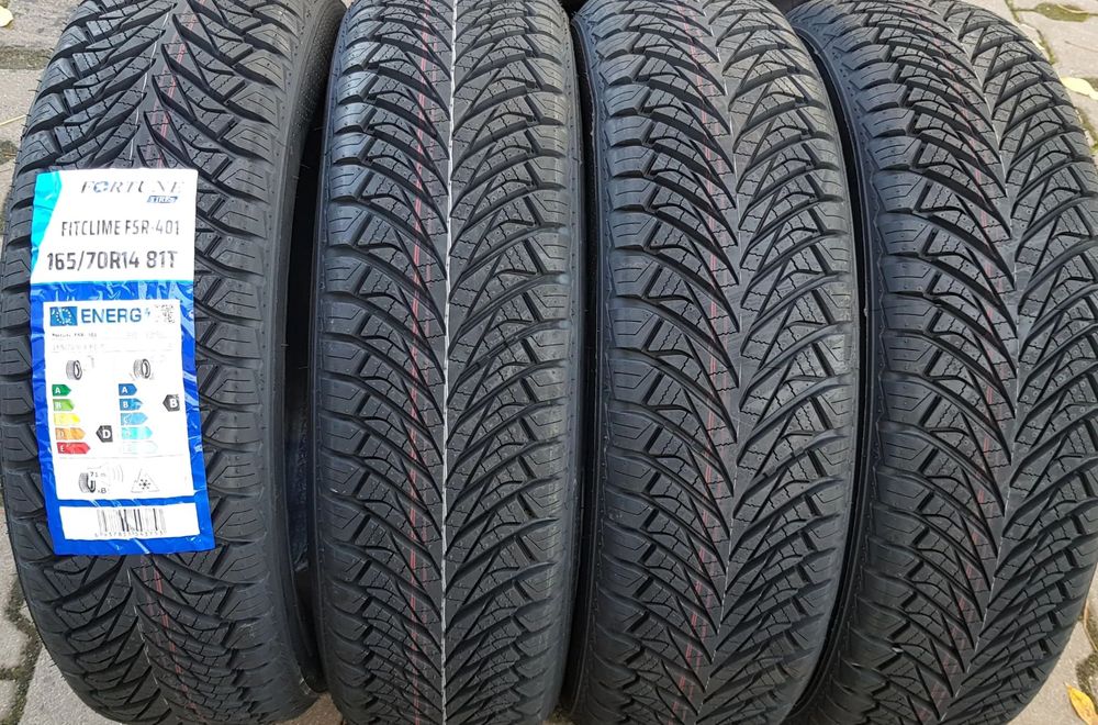 4x 165/70R14 Fortune FitClime FSR401 Komplet opon całorocznych
