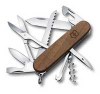 Новый Складной швейцарский нож Victorinox Huntsman 1.3711.63 Дерево