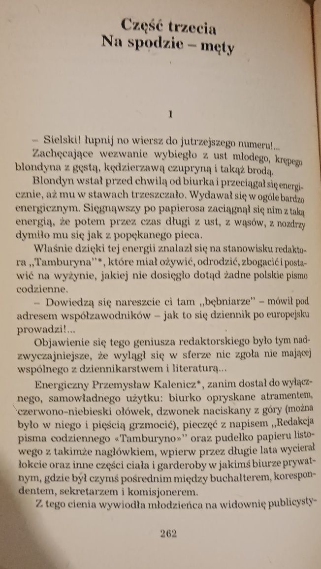 ,,Ciury" Wiktor Gomulicki, 3 części.