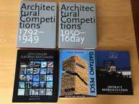 Diversos livros arquitetura