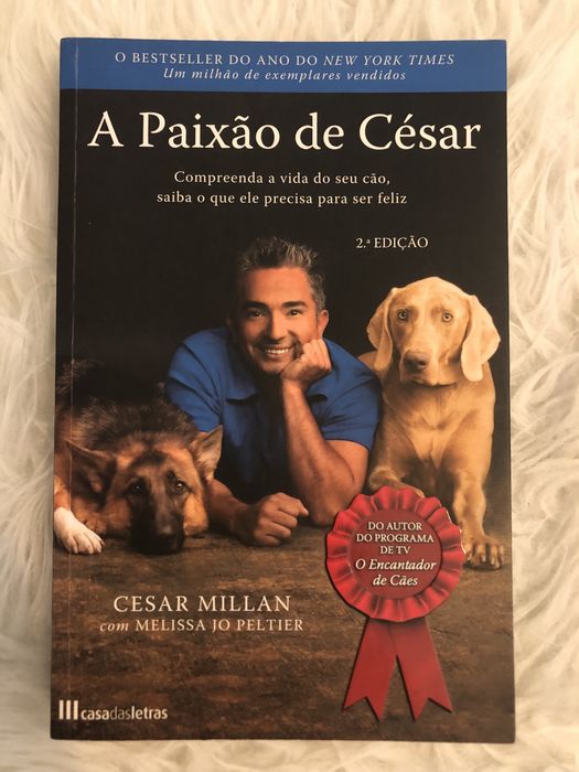 Livro "A Paixão de César", de Melissa Joe Peltier e Cesar Millan