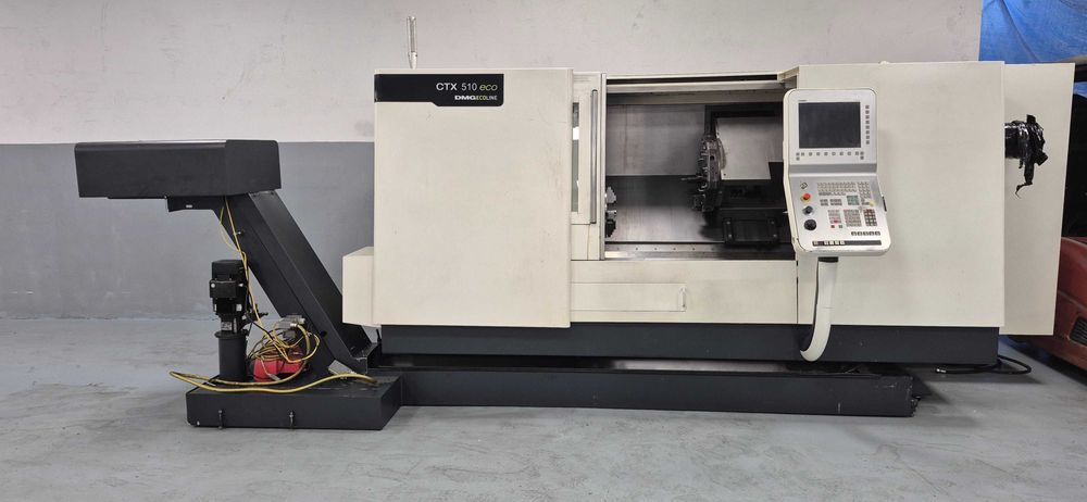 Tokarka DMG CTX510 OŚ C napędzane narzędzia
