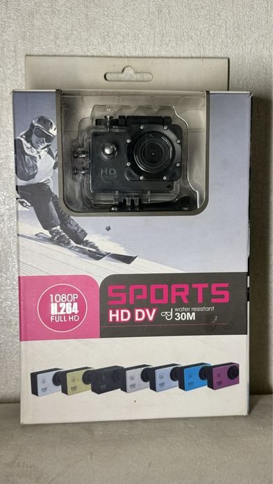Спортивная видео екшн камера hd dv