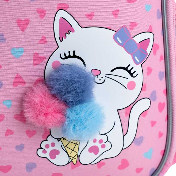 Рюкзак шкільний ортопедичний GoPack  Fluffy Kitten